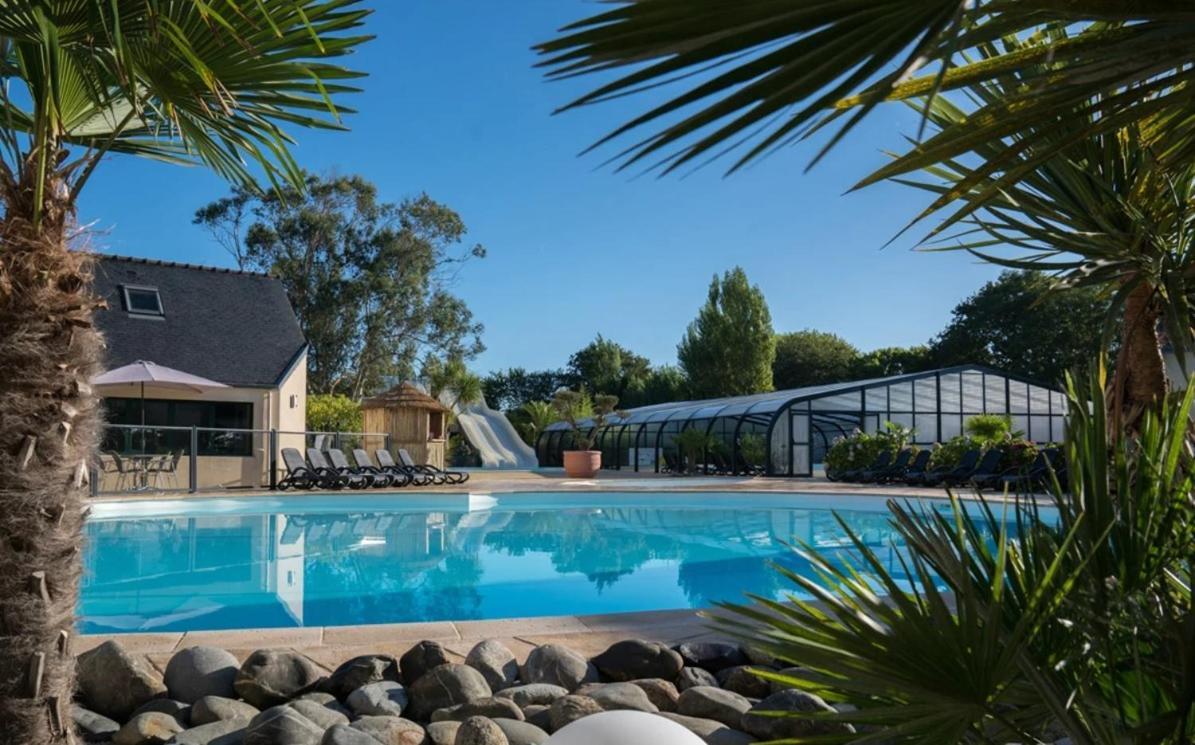 Mobil-Home 6 Personnes - Bretagne - Piscine - Plage Trégunc المظهر الخارجي الصورة